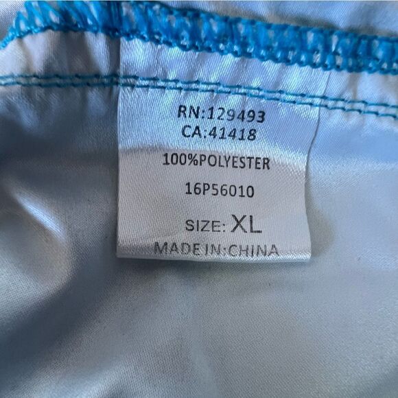 MENS NEFF Blue Printed Elastic Waist Lightweight Loose Fit Board Short XL - Picture 8 of 8